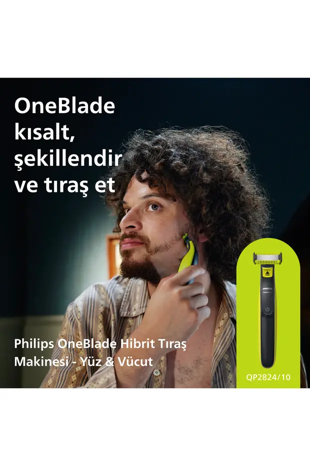 Philips Qp2824/10 Oneblade Yüz Ve Vücut Şekilendirici